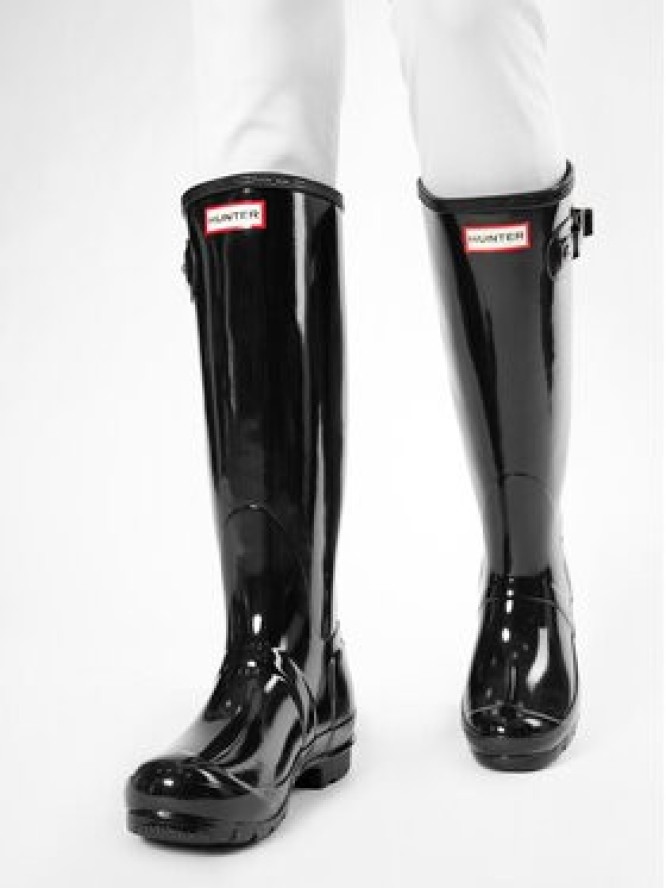 Hunter Kalosze Original Gloss W23616 Czarny