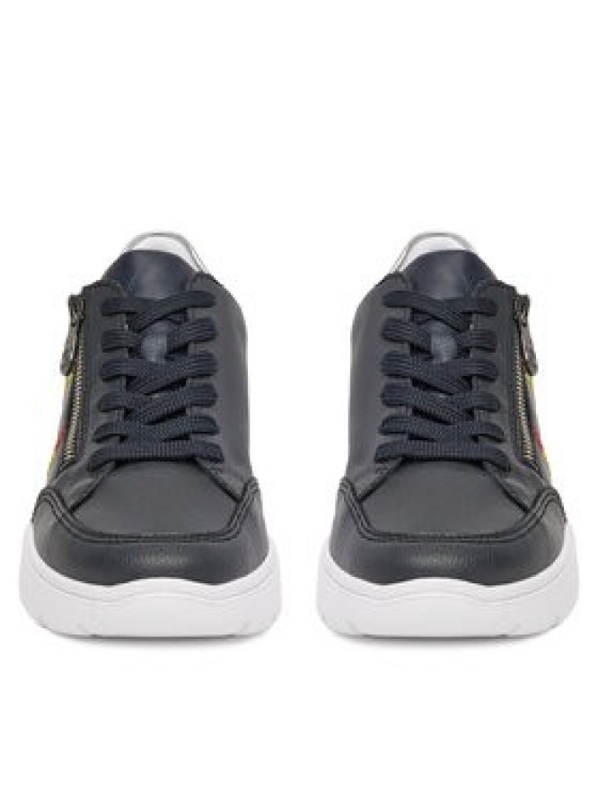 Rieker Sneakersy N1313-14 Granatowy