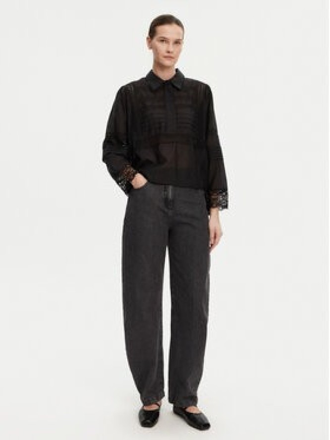 Munthe Koszula Ferdie 251102025128 Czarny Regular Fit