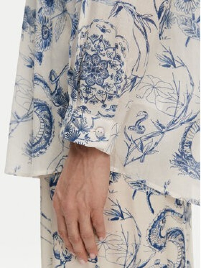 Fracomina Koszula FJ25ST6002W621N4 Niebieski Relaxed Fit