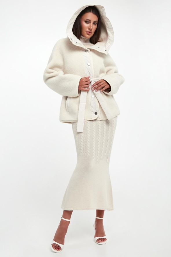 Kurtka damska z kapturem Capperi PINKO