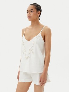 ACCESS FASHION Top 53-2212-133 Biały Regular Fit