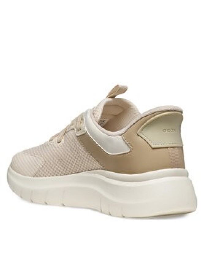 Geox Sneakersy D Plummery Plus D670JB 1402 C1S5K Kremowy