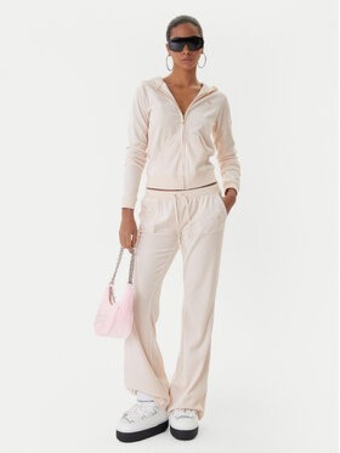 Juicy Couture Bluza Robyn JCSEBJ007G Różowy Slim Fit