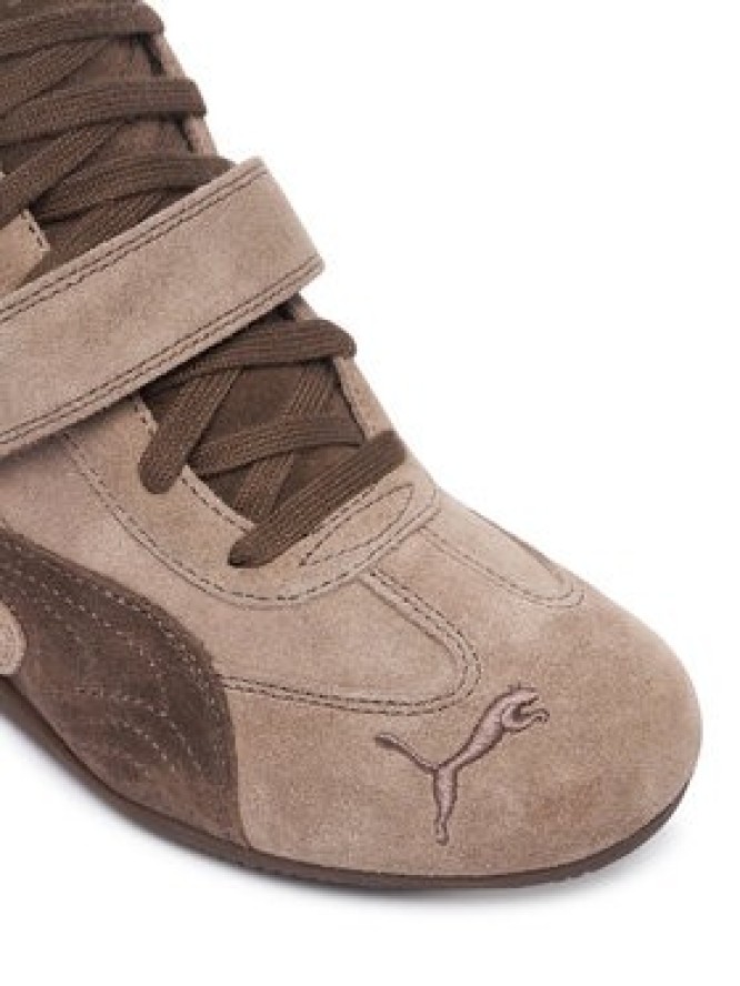 Puma Sneakersy Speedcat Wedge Wns 407878 01 Brązowy