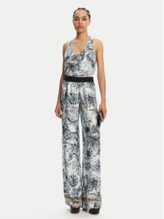 Just Cavalli Top 78PAH640 Niebieski Regular Fit