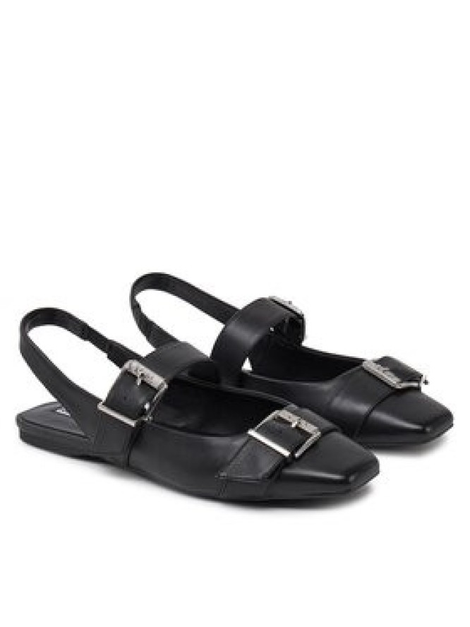 KARL LAGERFELD Sandały Konnie KL40186A Czarny