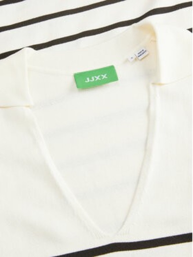 JJXX Sukienka dzianinowa Layla 12269784 Écru Regular Fit
