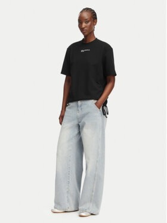 Karl Lagerfeld Jeans T-Shirt B2W17074 Czarny Regular Fit