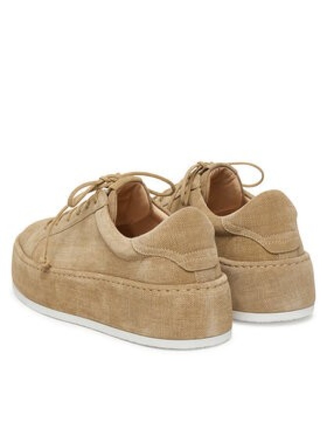 AGL Sneakersy Wrap Lace Up D946025PHMONRO0551 Brązowy