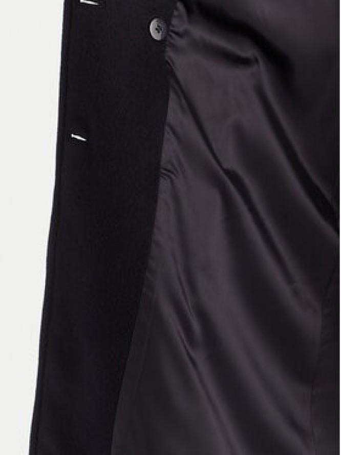 Marella Płaszcz wełniany Balcone 2523016112 Granatowy Regular Fit