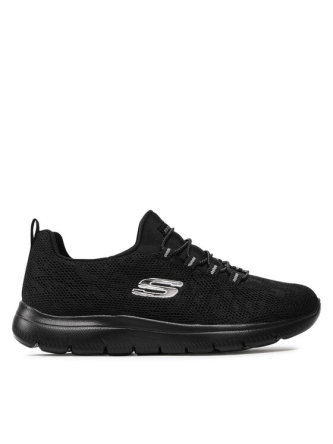 Skechers Sneakersy Leopard Spot 149037/BBK Czarny