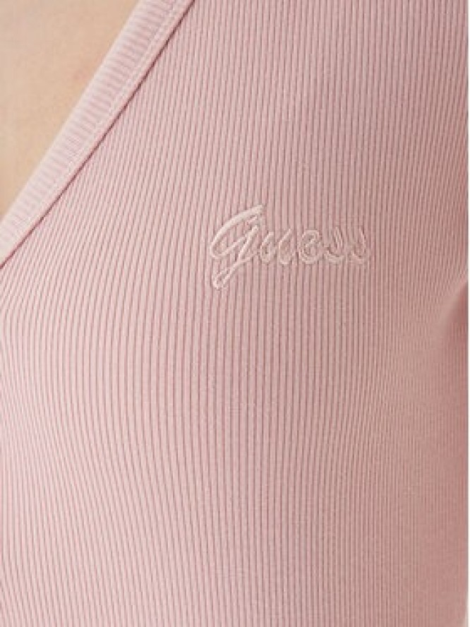 Guess Kardigan V6RP06 K8RT2 Różowy Regular Fit