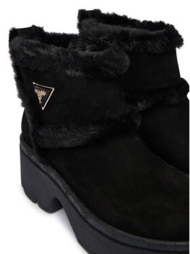 Guess Botki FLFBRD ESU10 Czarny