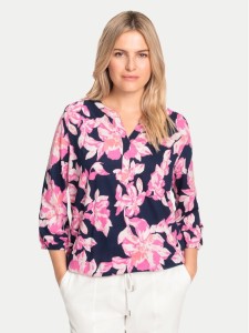 Olsen Bluzka 11105041 Granatowy Regular Fit