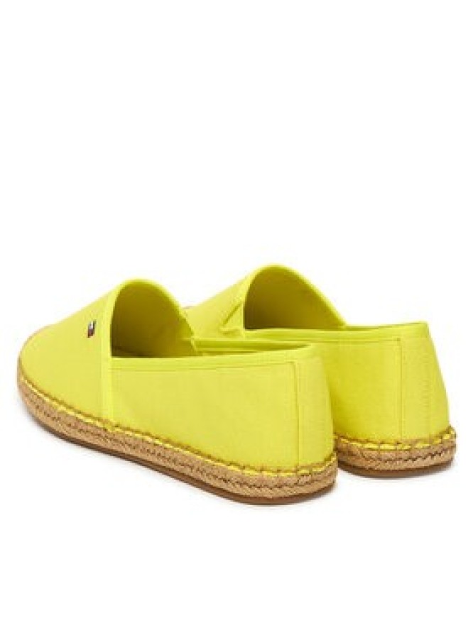 Tommy Hilfiger Espadryle Flag Canvas Espadrille FW0FW08541 Zielony