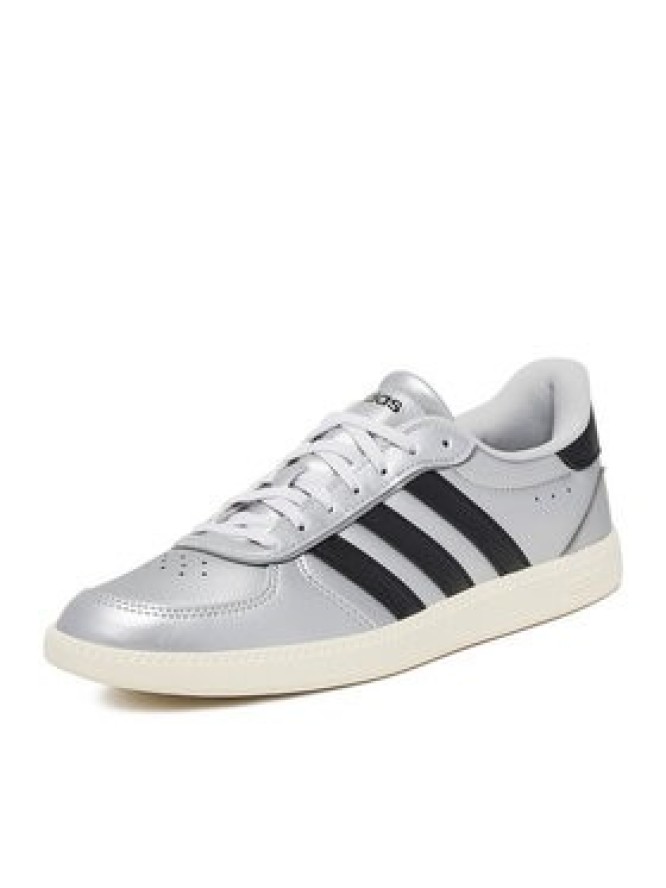 adidas Sneakersy BREAKNET SLEEK JQ8263 Srebrny