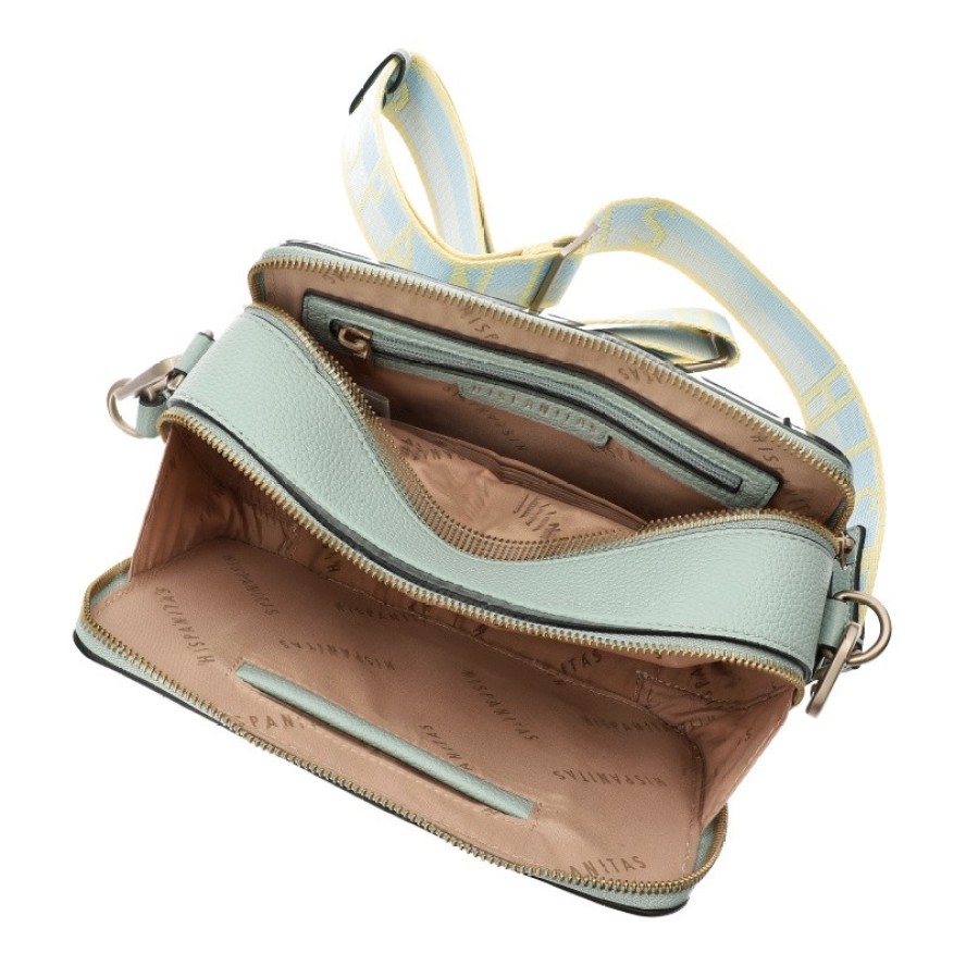 Zielona Torebka Hispanitas Modne Listonoszka Damska