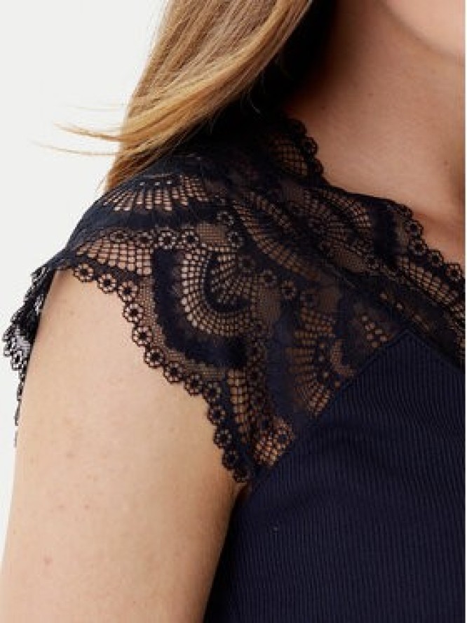 Morgan Bluzka 251-DELI Granatowy Slim Fit