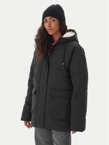 Roxy Kurtka zimowa ERJJK03666 Czarny Regular Fit