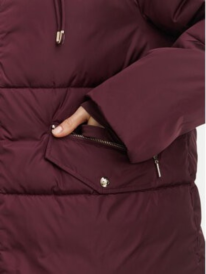 Liu Jo Kurtka zimowa TF6006 TS62A Bordowy Regular Fit