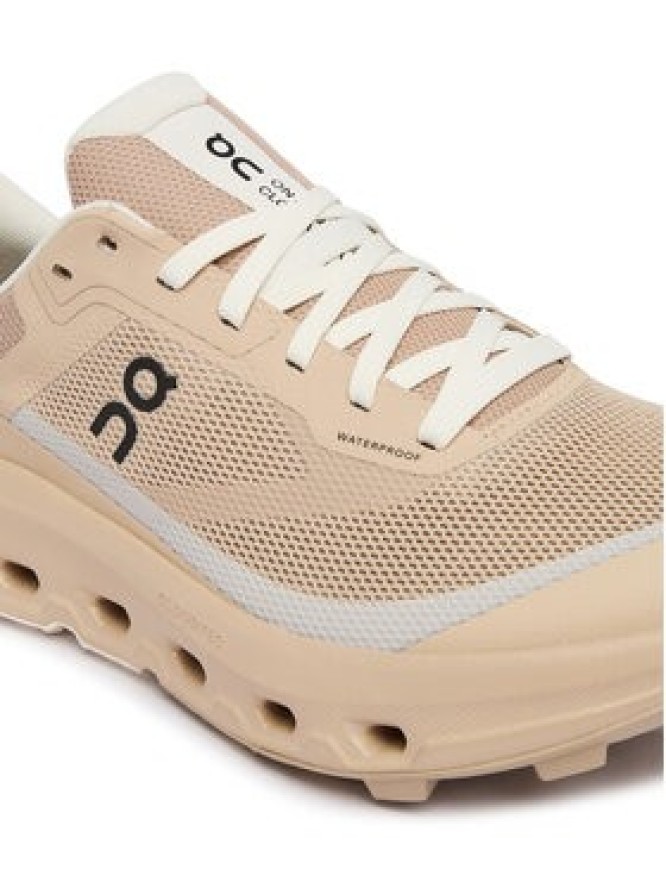 On Buty do biegania Cloudvista 3 Waterproof 3WG30212 Beżowy
