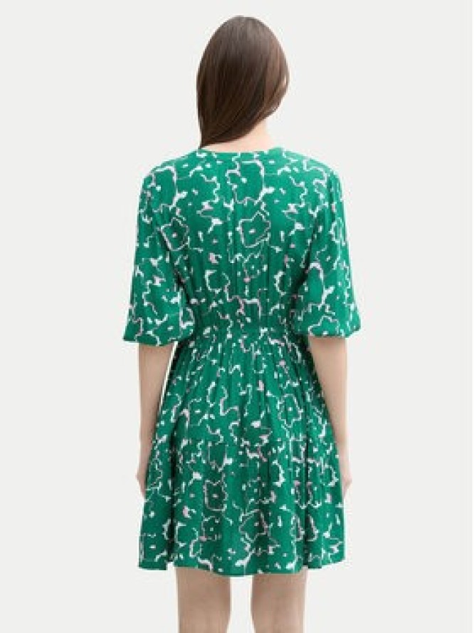 Tom Tailor Denim Sukienka codzienna 1045462 Zielony Regular Fit