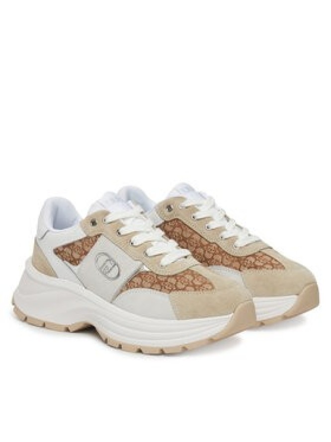 Liu Jo Sneakersy Eva 02 BA5065 PX617 Beżowy