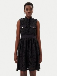 Artigli Sukienka koktajlowa ACAB000749 Czarny Regular Fit