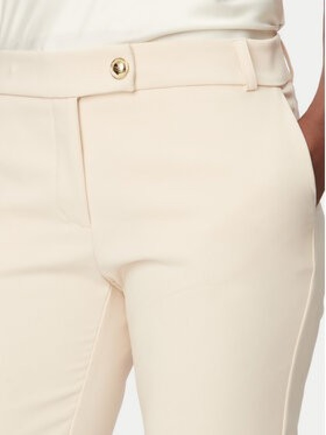Rinascimento Spodnie materiałowe CFC0128638003 Beżowy Slim Fit