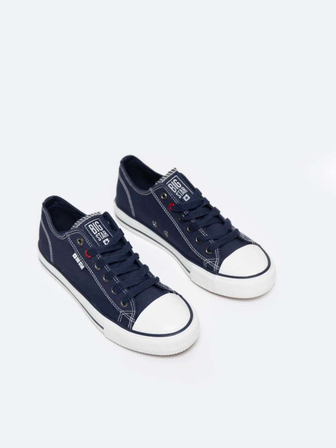 trampki damskie niskie granatowe jj274a531 403