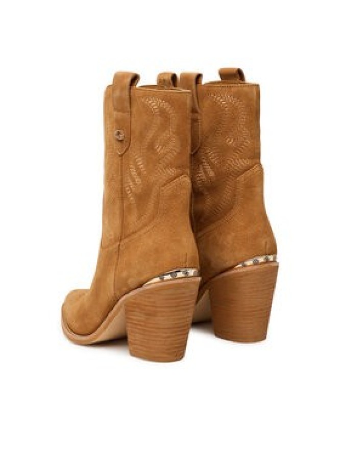 Guess Kowbojki FLTSAL SUE10 Brązowy