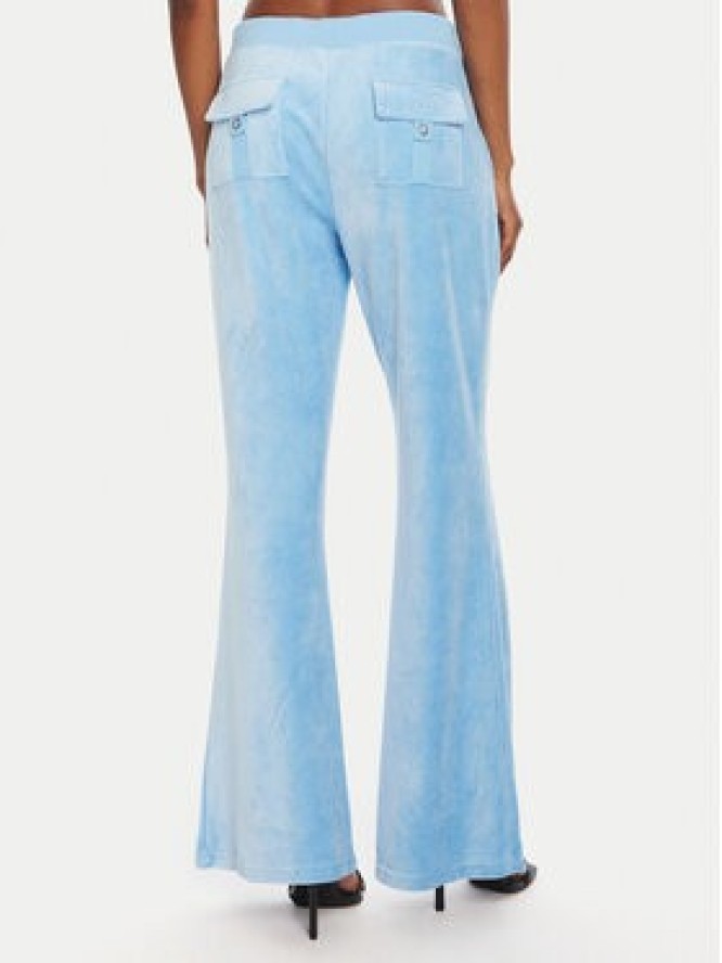 Juicy Couture Spodnie dresowe Caisa JCSEBJ008 Niebieski Slim Fit