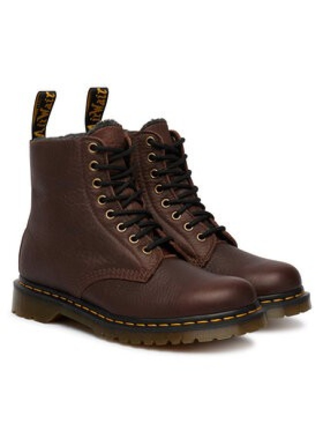 Dr. Martens Trapery 1460 Fleece Lined Grizzly DM31873201 Brązowy