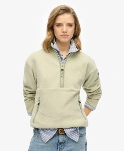 superdry Active Half Zip Fleece z recyklingowanego poliestru z elastanem –