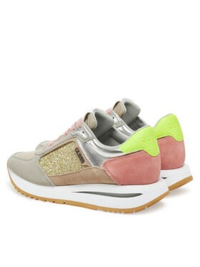 Guess Sneakersy FLPE2G LEM12 Różowy