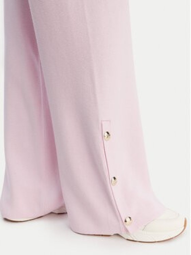 Liu Jo Sport Spodnie dzianinowe TF5252 MS59L Różowy Relaxed Fit