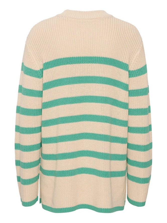 Kaffe Sweter w kolorze beżowym rozmiar: S