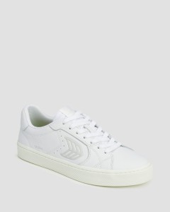 Sneakersy skórzane Cariuma Salvas White Leather Ice Logo Unisex