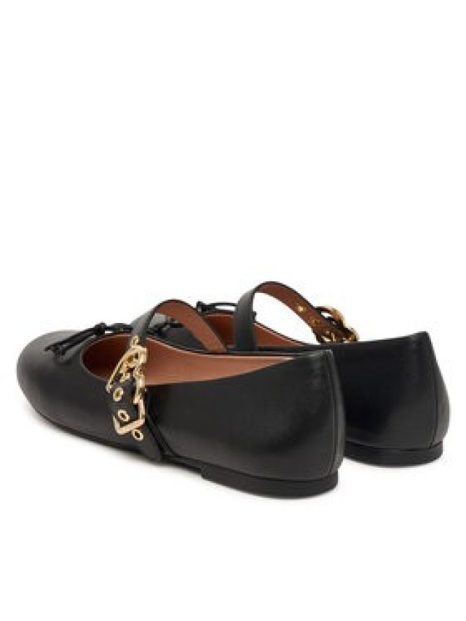 LOVE MOSCHINO Baleriny JA11091G1PIE0000 Czarny
