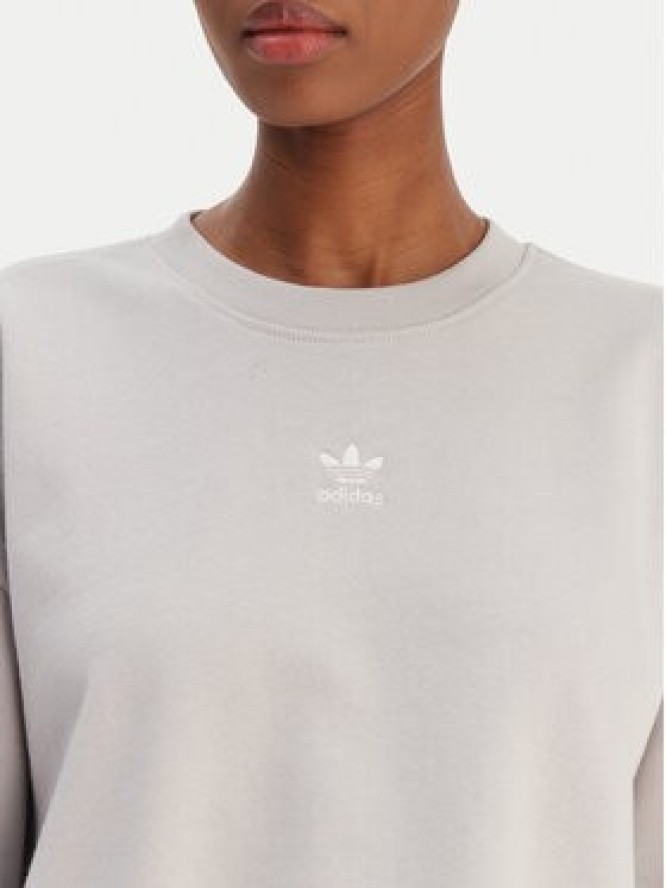 adidas Bluza Essentials KD9121 Szary Oversize