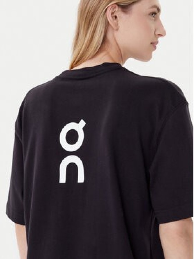 On T-Shirt Club-T 1WE1006 Czarny Relaxed Fit