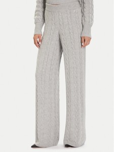 Guess Spodnie dzianinowe W5BB52 Z1192 Szary Regular Fit