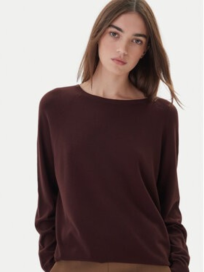 Kontatto Sweter 3M0820C Brązowy Regular Fit