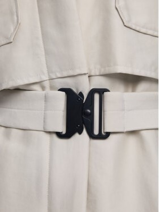 Desigual Kurtka przejściowa Empire 25WWEW58 Écru Regular Fit