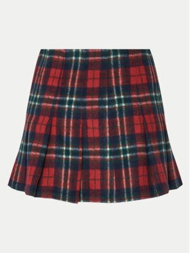 Tommy Jeans Spódnica mini DW0DW21249 Czerwony Regular Fit