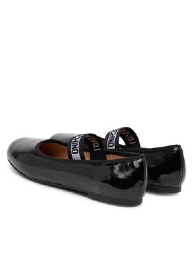 LOVE MOSCHINO Baleriny JA11071G1NII000041 Czarny