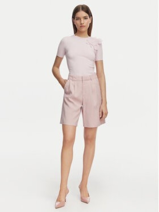 ONLY Szorty materiałowe Aris 15364121 Fioletowy Regular Fit