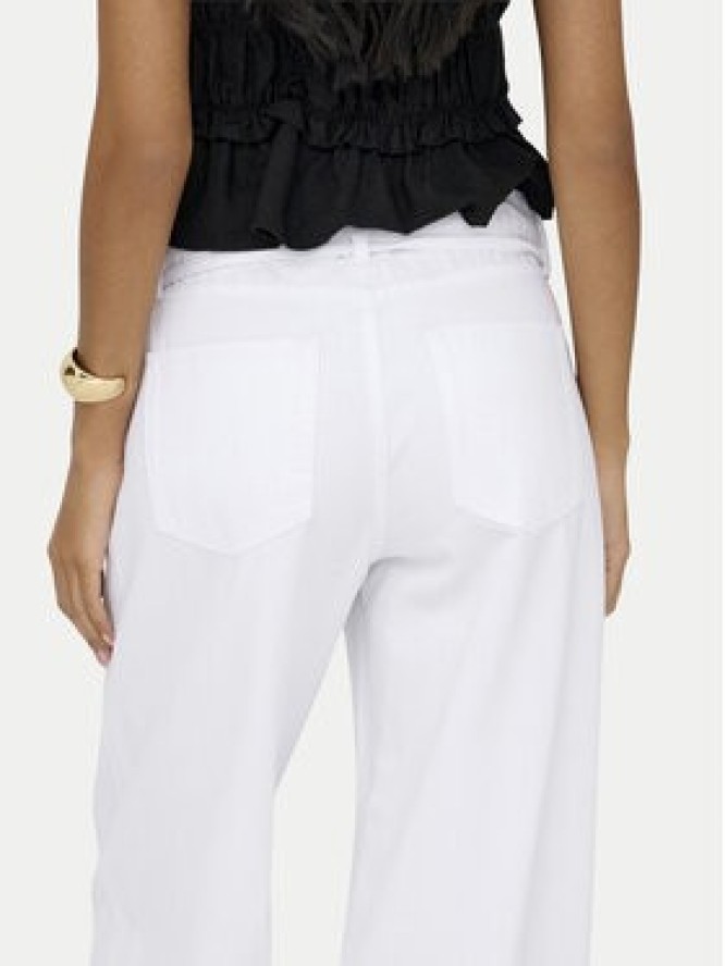 ONLY Jeansy Gianna 15363227 Biały Balloon Fit