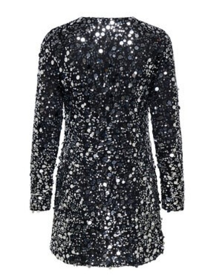 ONLY Sukienka koktajlowa Anika 15358384 Czarny Loose Fit